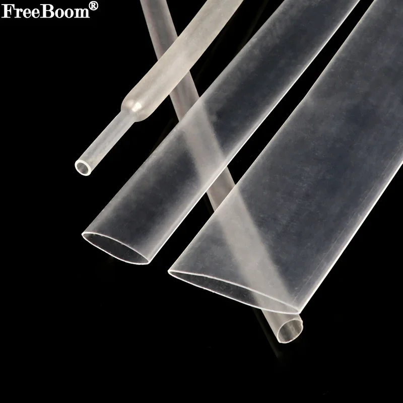 Shrink Wrap Pvc - Selongsong Susut Panas 1~10m 2:1 Transparan