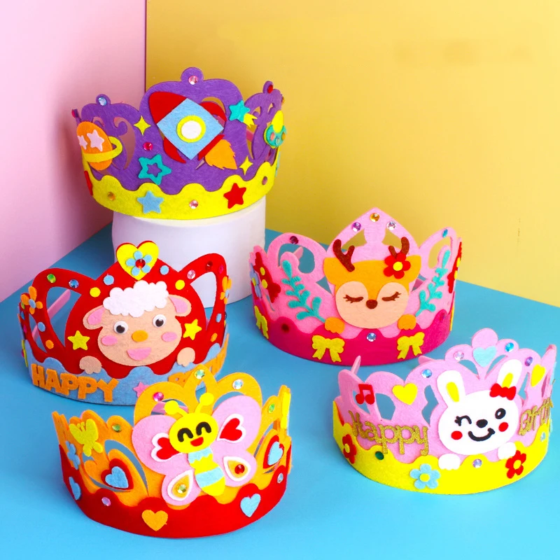 Soap Making Kit For Kids - 4 buah/lot Mainan Kerajinan DIY mahkota