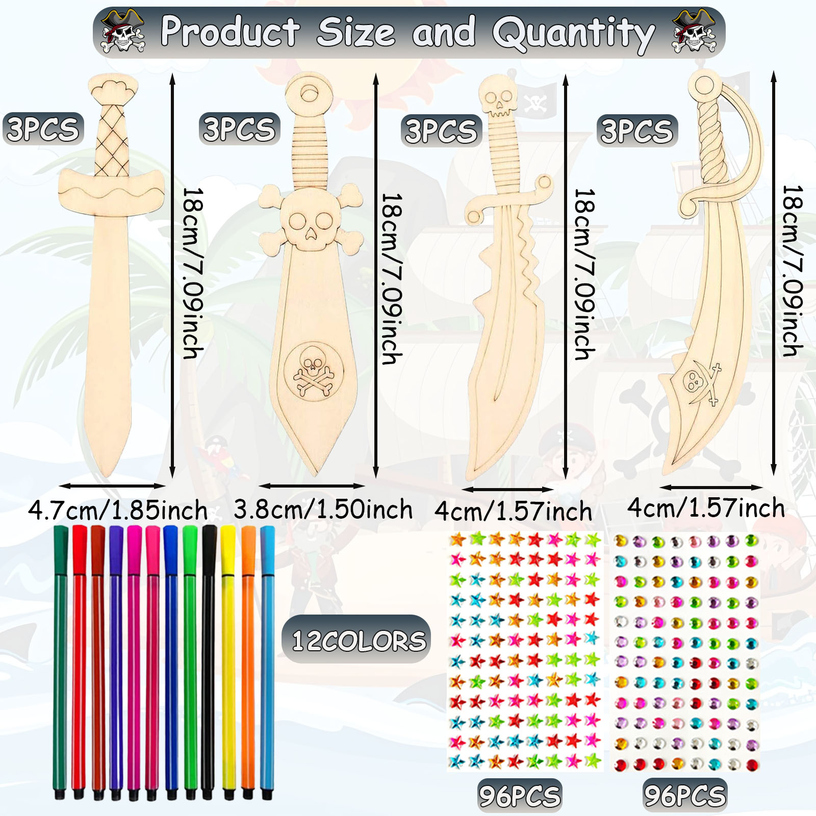 216 buah set pisau bajak laut  - Soap Making Kit For Kids ulasan dan harga