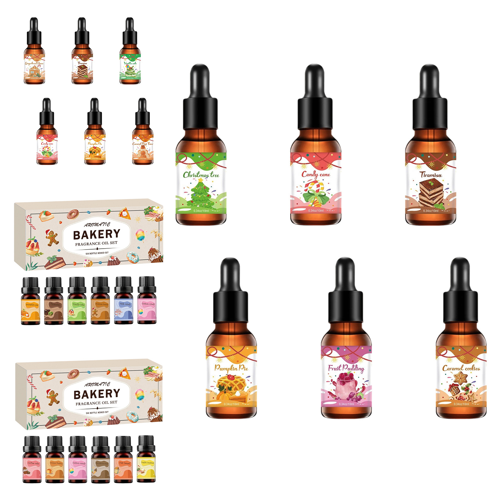 Set Minyak Esensial Aroma Nata - Soap Making Essential Oils ulasan dan harga