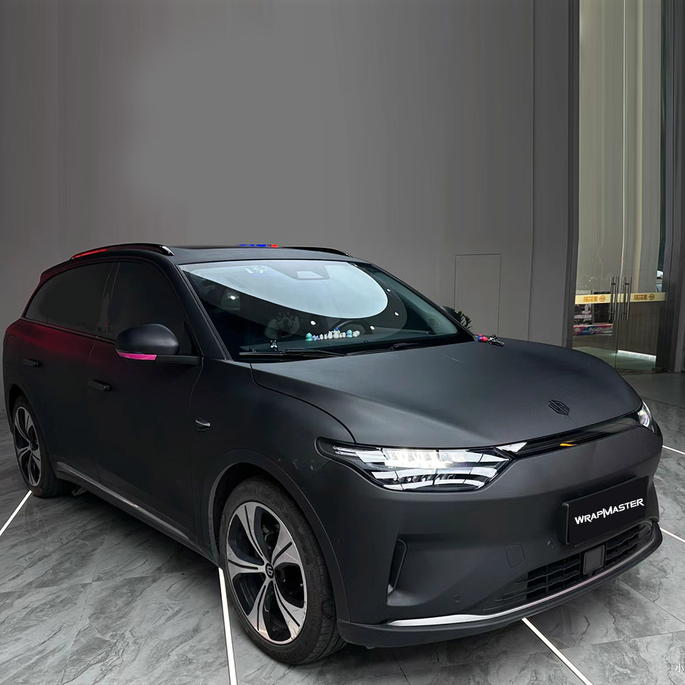 Vinyl Wrap Matte Frosted Black - Shrink Wrap Pvc ulasan dan harga