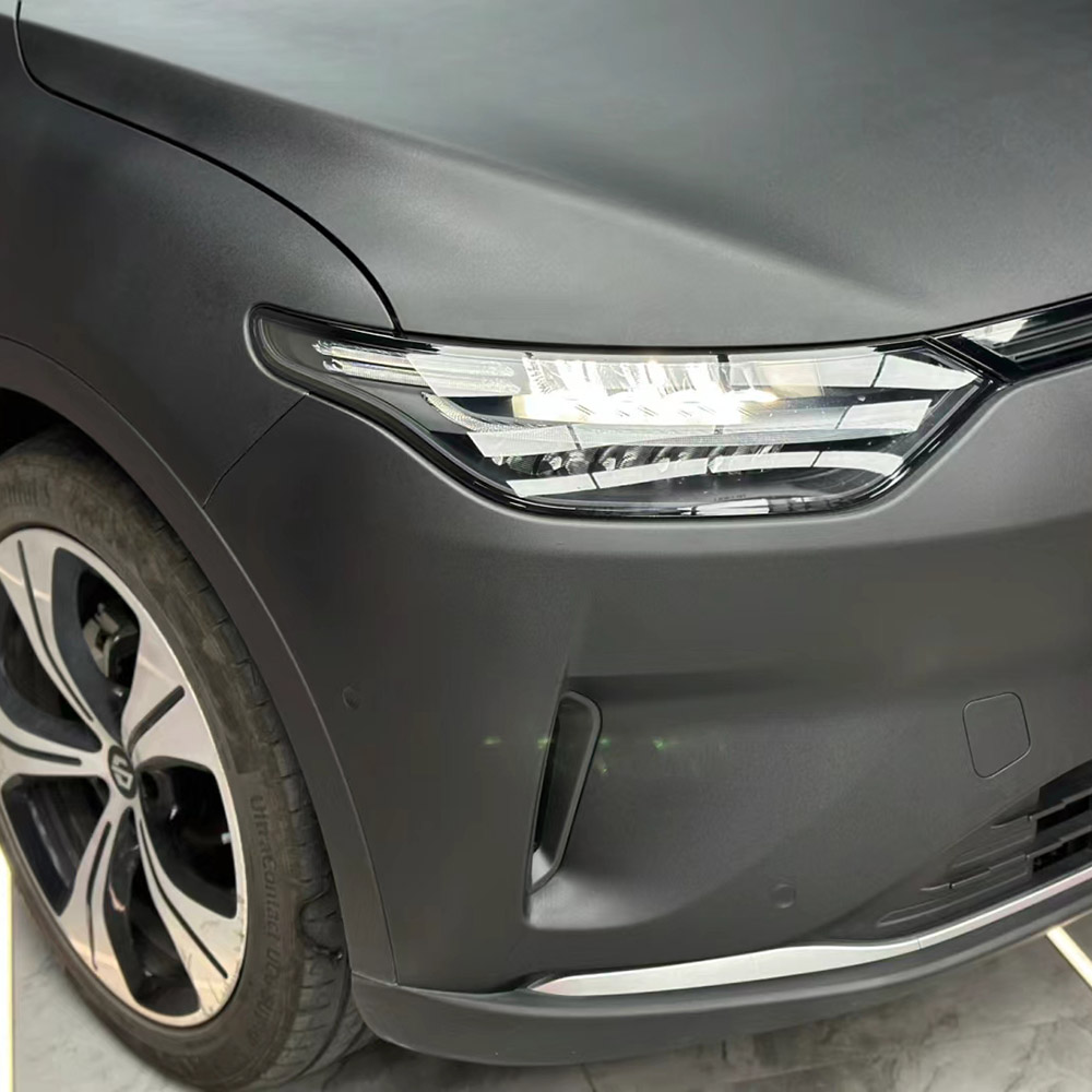Vinyl Wrap Matte Frosted Black - Shrink Wrap Pvc ulasan dan harga