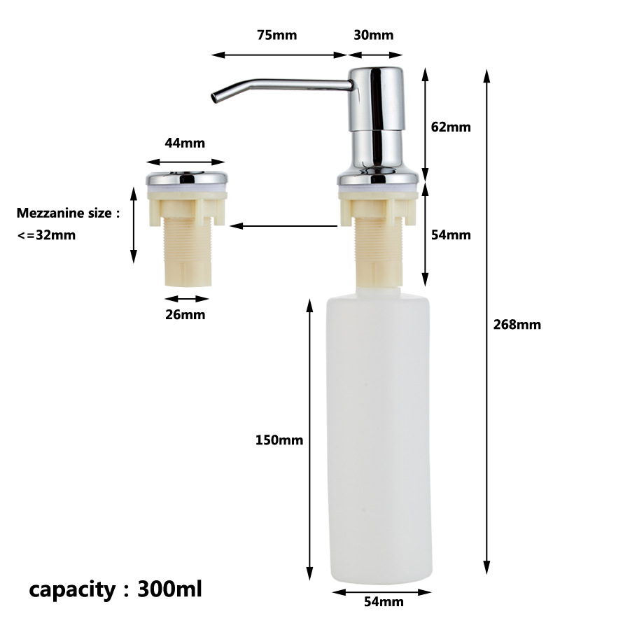 Dispenser Sabun Wastafel Dapur - Oxide Pigment Soap ulasan dan harga