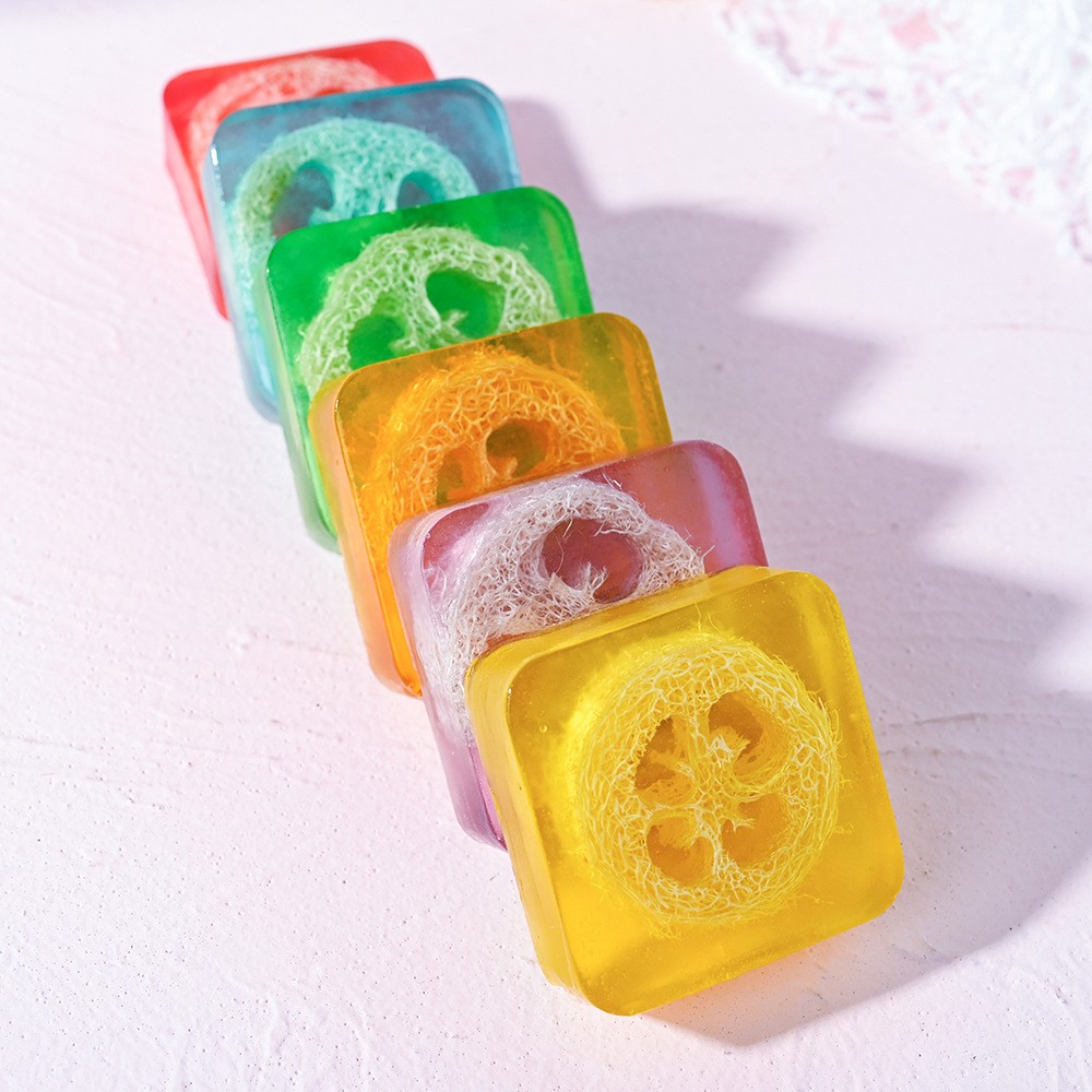 100g Sabun Loofah Jahe Gliseri - Soap Making Glycerin ulasan dan harga