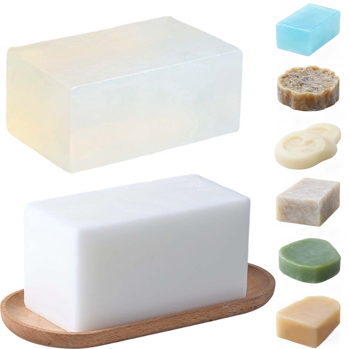 Basis Sabun Gliserin Putih Tra - Soap Making Glycerin ulasan dan harga