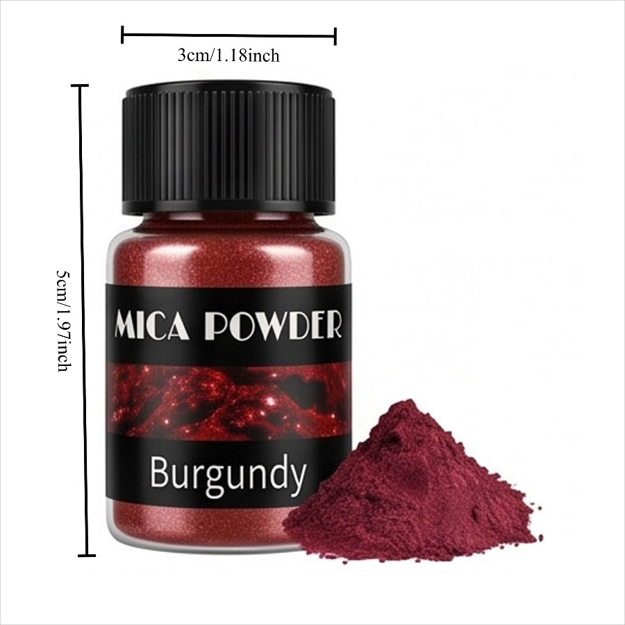 Bubuk Mika Burgundy untuk Pemb - Oxide Pigment Soap ulasan dan harga