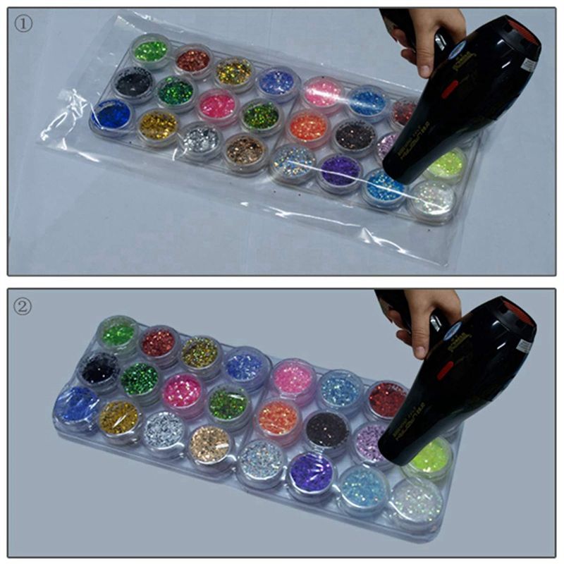 A84E-100Pcs Kantong Plastik PV - Shrink Wrap Pvc ulasan dan harga