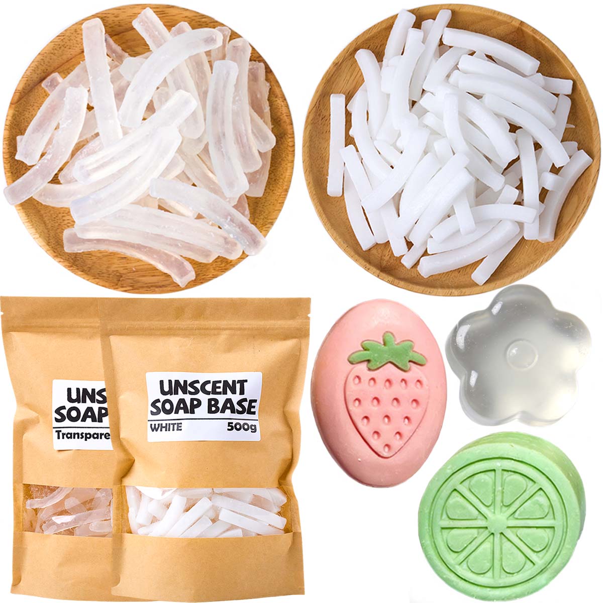500G Sabun Gliserin DIY Sabun  - Soap Making With Soap Base ulasan dan harga