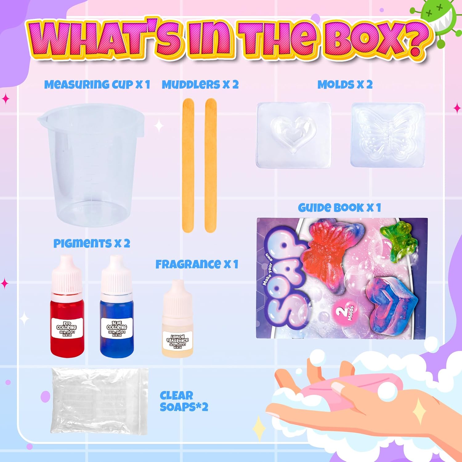 Kit Pembuatan Sabun untuk Anak - Soap Making Kit For Kids ulasan dan harga