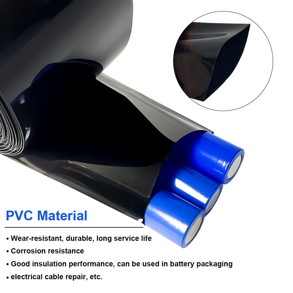 1meter 18650 Lipo baterai PVC  - Shrink Wrap Pvc ulasan dan harga