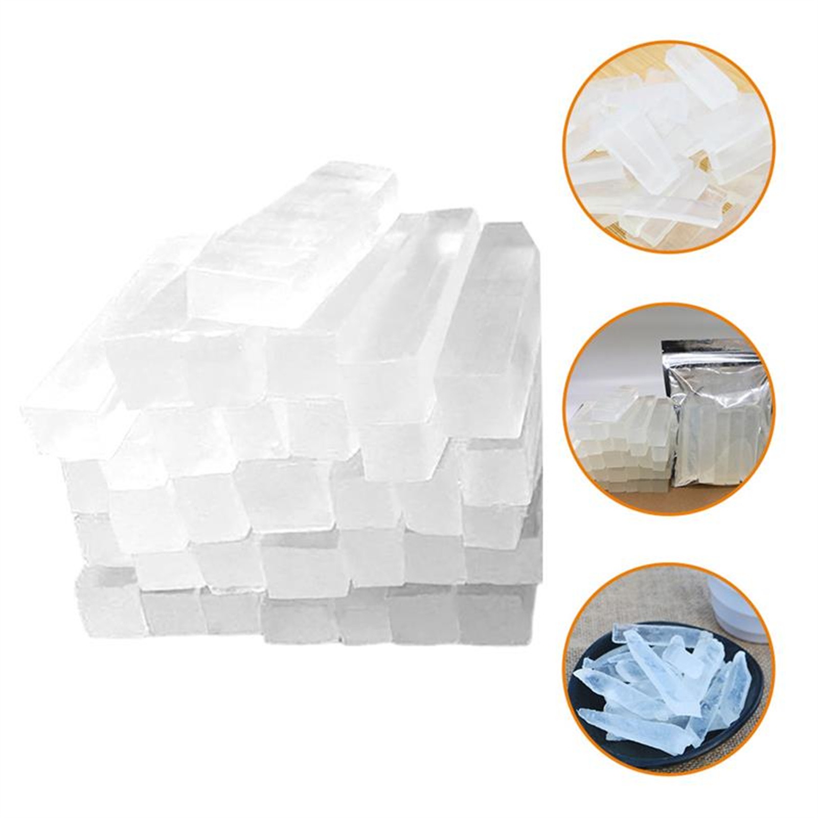 250G Kantong Glycerin Bening u - Soap Making With Soap Base ulasan dan harga