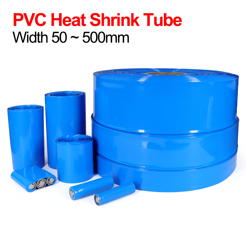 1/5M PVC Heat Shrink Tube Biru - Shrink Wrap Pvc ulasan dan harga